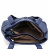 Torebka Damska typu Shopper Bag firmy Hernan Ciemno Granatowa